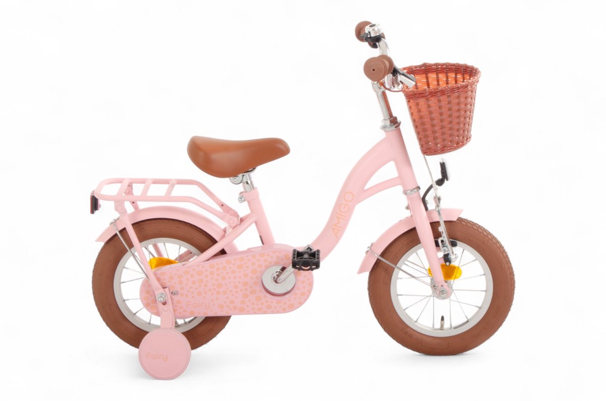 AMIGO Fairy Meisjesfiets 12 inch