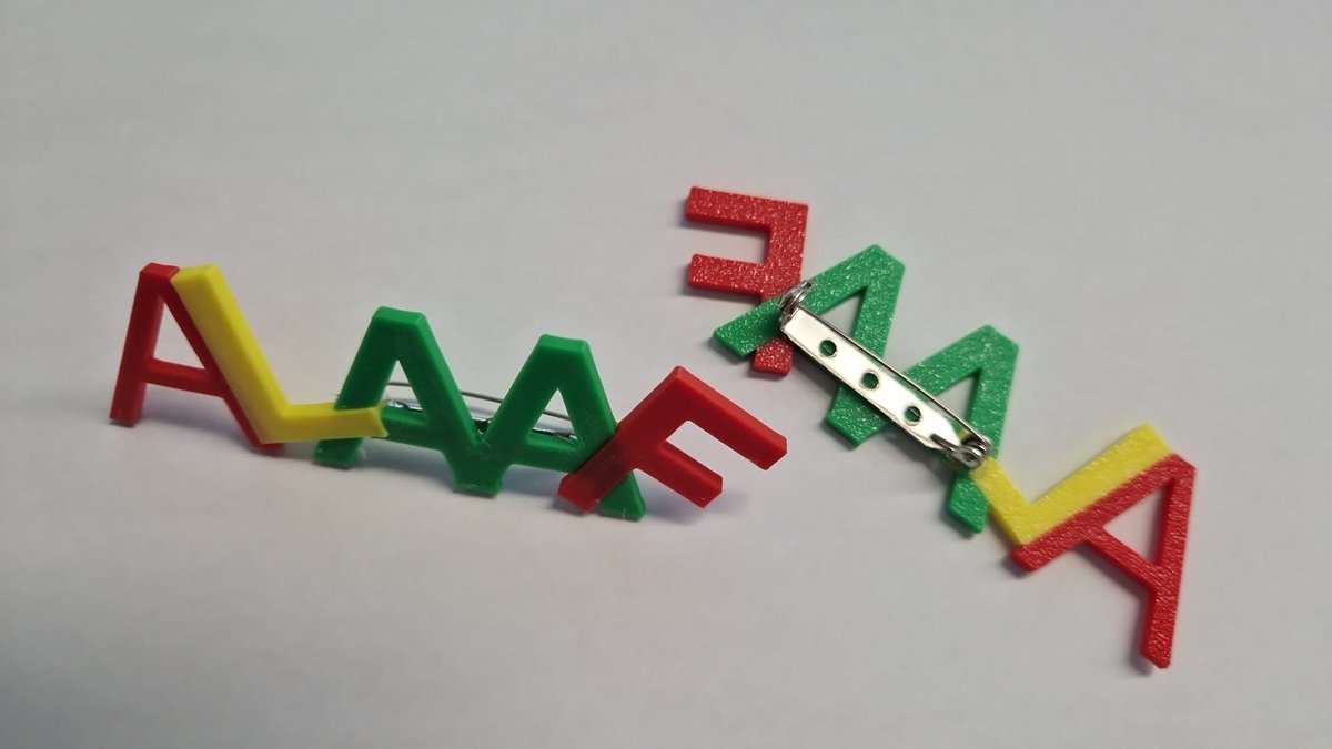 Speldje ALAAF 3D