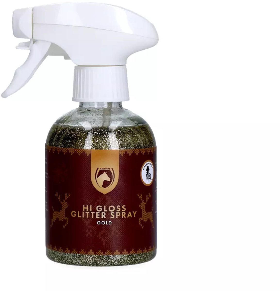 Excellent Horse Glitter Spray - Goud - Glitterspray Paarden - 250 ml