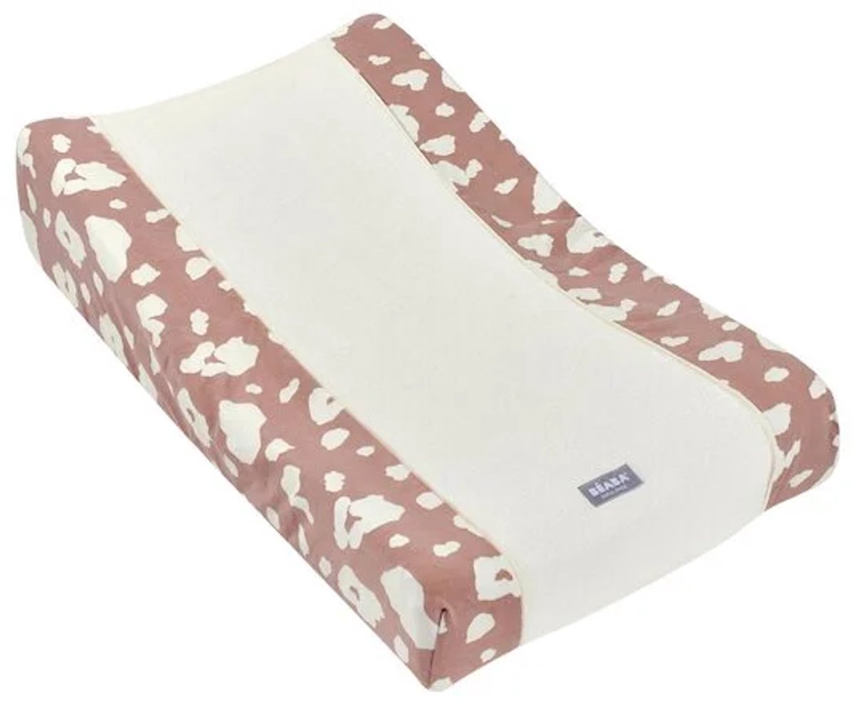 Béaba Sofalange® Hoes – Luxe Wafelstructuur – Voor Schuin Aankleedkussen – Zacht & Absorberend Aankleedkussenhoes - Geschikt voor Sofalange Verkleedkussen - Wit