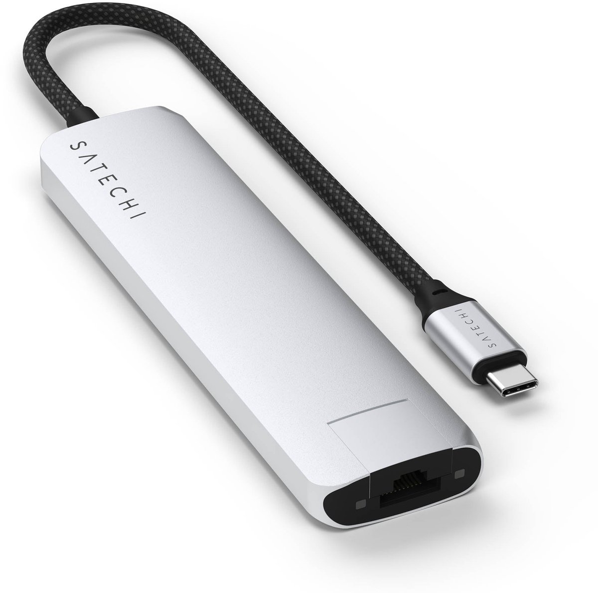 Satechi ST-P7SK interface hub USB Type-C 10000 Mbit/s - Grijs
