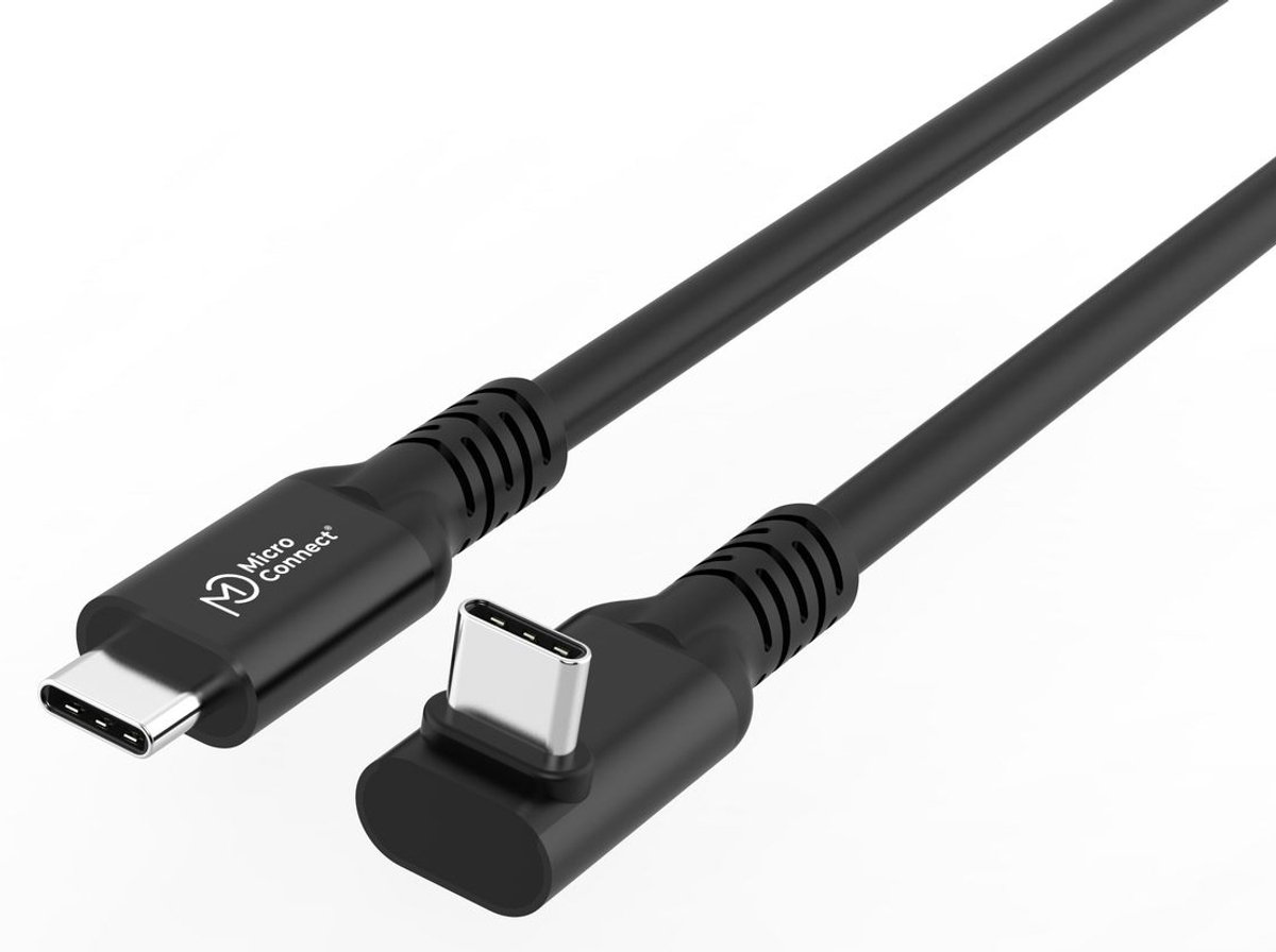 Microconnect MC-USB3.2CC4-FA USB-kabel USB 3.2 Gen 2x2 4 m USB C Zwart