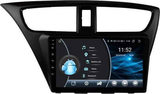 HM-FDATFR FEBEST Motorsteunlager Voor, Hydrolager voor HONDA CIVIC