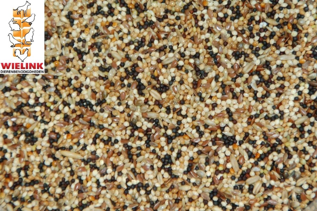 Wielink Volièrezaad, kanarie, tropen en parkietenzaad 1 kg.