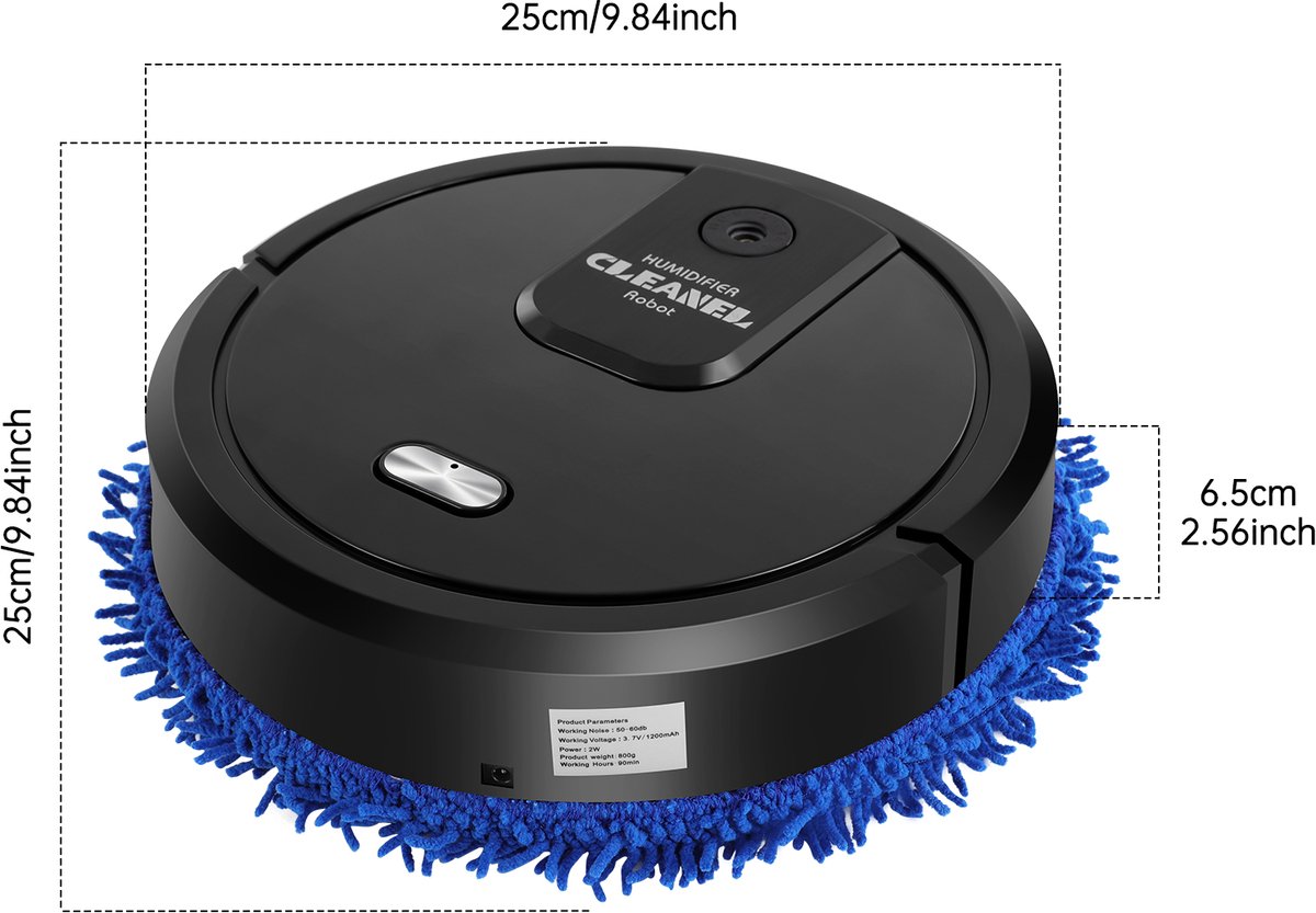 Robotstofzuiger Automatische Stofzuiger En Dweilrobot Voor