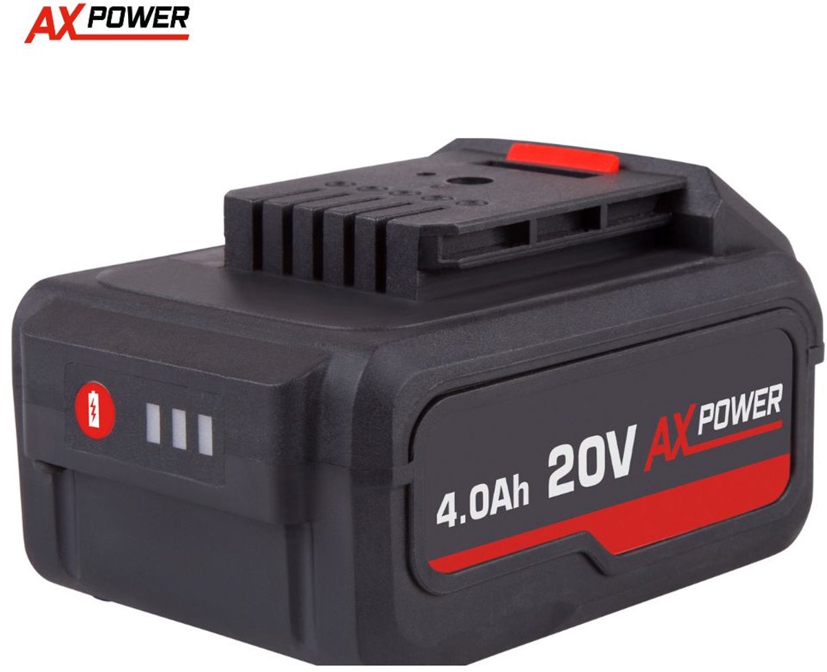 FERM - AX-POWER - CDA1155 - Accu - 20V - 4.0AH - Oplaadbare batterij - 20 volt - 4.0Ah - voor ACTION platform - FERM AX POWER - Opladen met - CDA1157 - Accu gelijk aan FX-POWER - CDA1168 - 4Ah