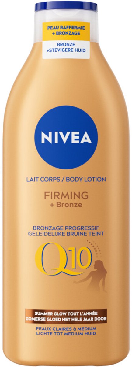 NIVEA Q10 Firming en Bronze Bodylotion - 6 x 400 ml - Voordeelverpakking