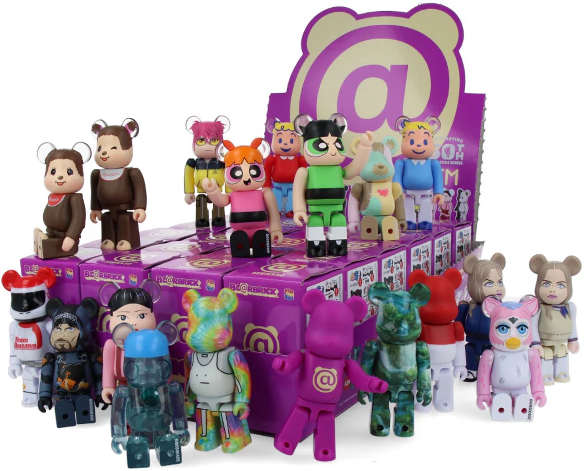 100% Bearbrick Blind Box Series 50 - Medicom Toy (Sealed Case - 24 stuks)