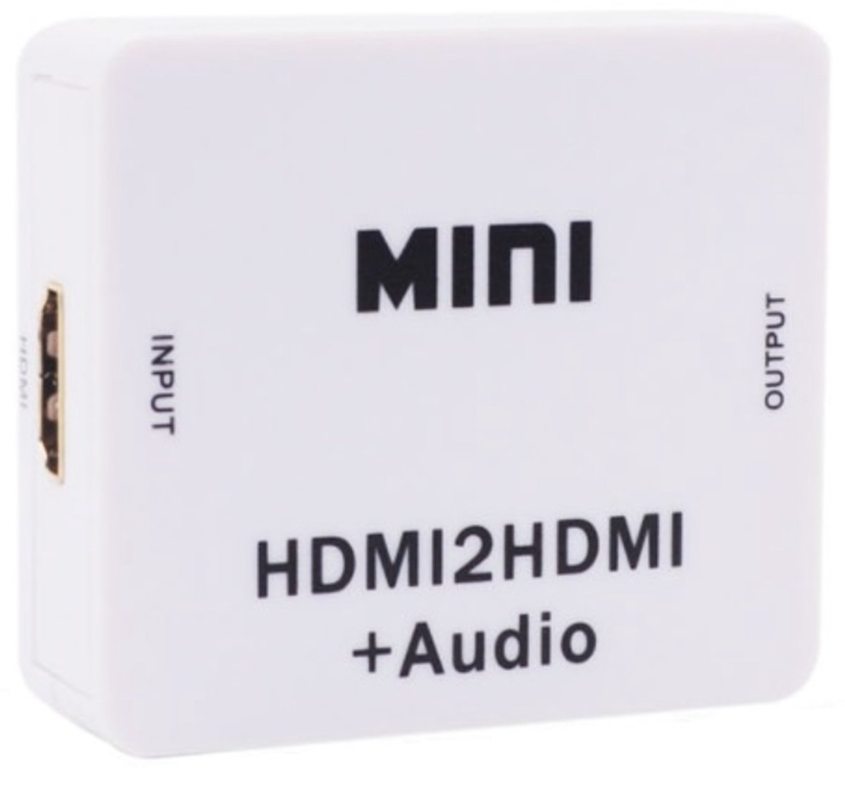 HDMI naar stereo audio extractor - HDMI 1.3 (Full HD) / wit