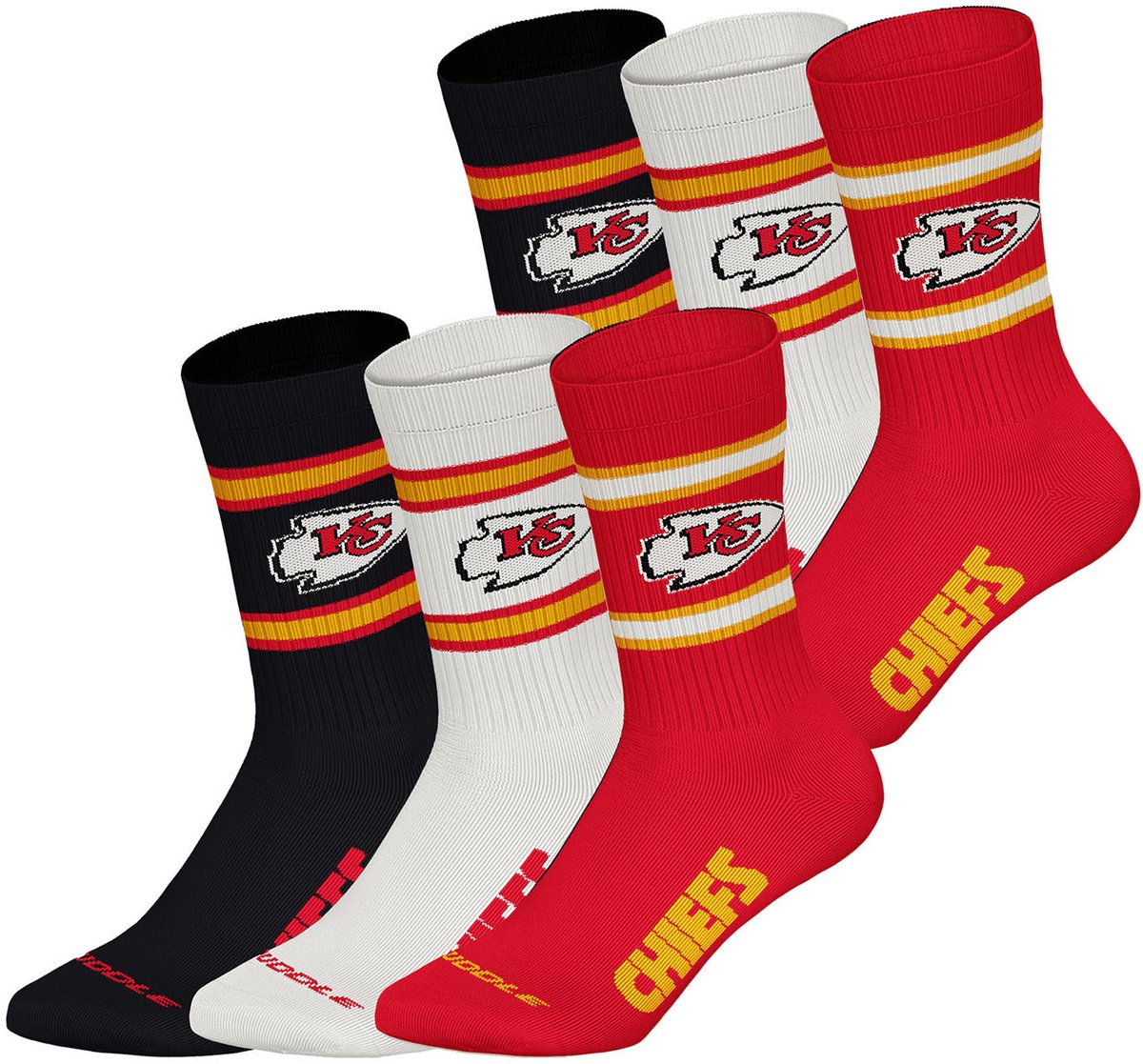 Huddle Freizeitsocken Kansas City Chiefs Crew