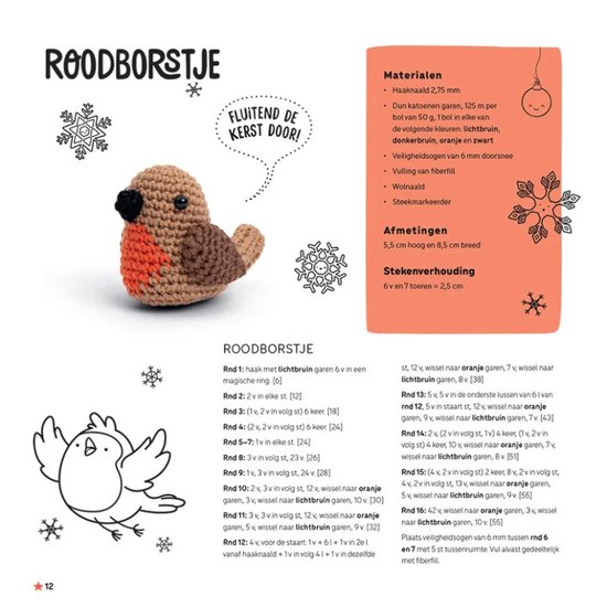 Kawaii haken voor Kerst - cover