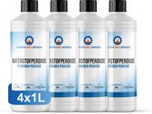 Waterstofperoxide 3% - 4 x 1 Liter - Hydrogen Peroxide