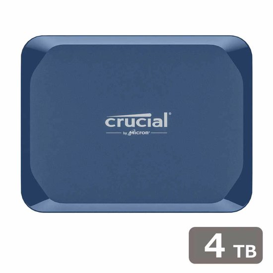 Crucial X10 4 To Blauw