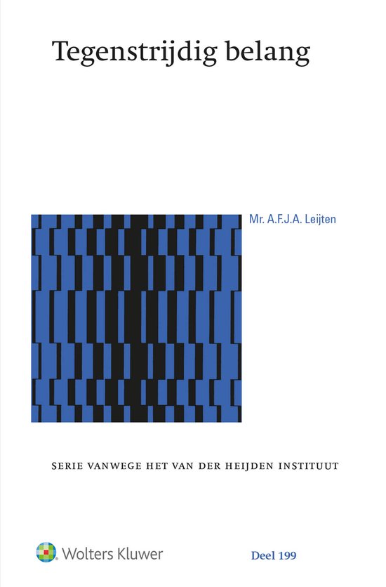 Tegenstrijdig belang - cover