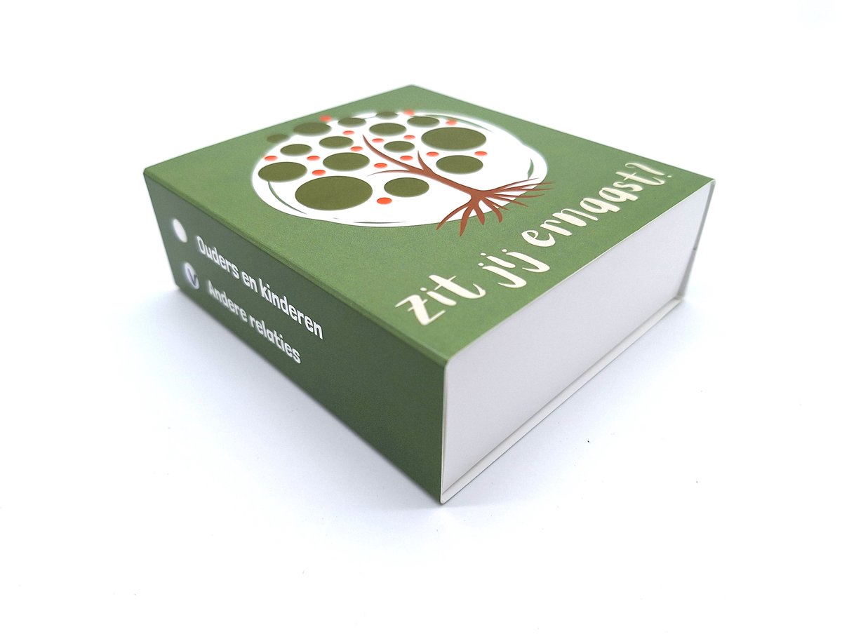 Vragenspel naasten "Zit jij ernaast?" - Andere relaties - Vragenspel - Vragenspel familie en naasten - Geprekskaarten - Vragenspel volwassenen - Gesprekskaarten voor hulpverleners - Gespreksstarters