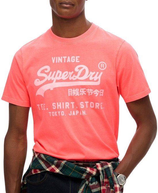 T-shirt décontracté Superdry VL NEON pour homme