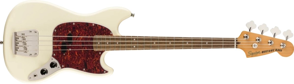 Squier Classic Vibe 60s Mustang Bass Olympic White