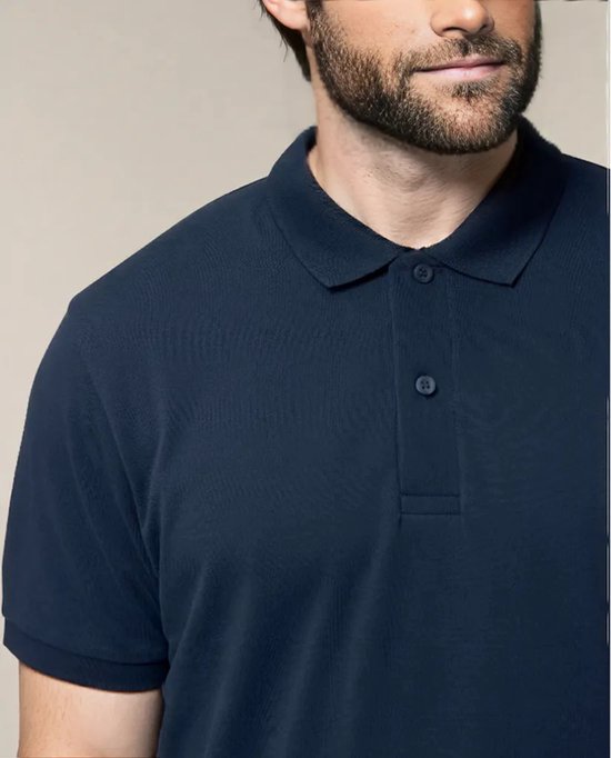 Golf Polo Navy Blue - Maat XXL - The Online Golfclub van Merkloos — afbeelding 3