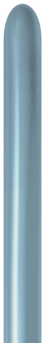 ballon - Semperstex - modeleerballon - silk artic blue - 50 stuks