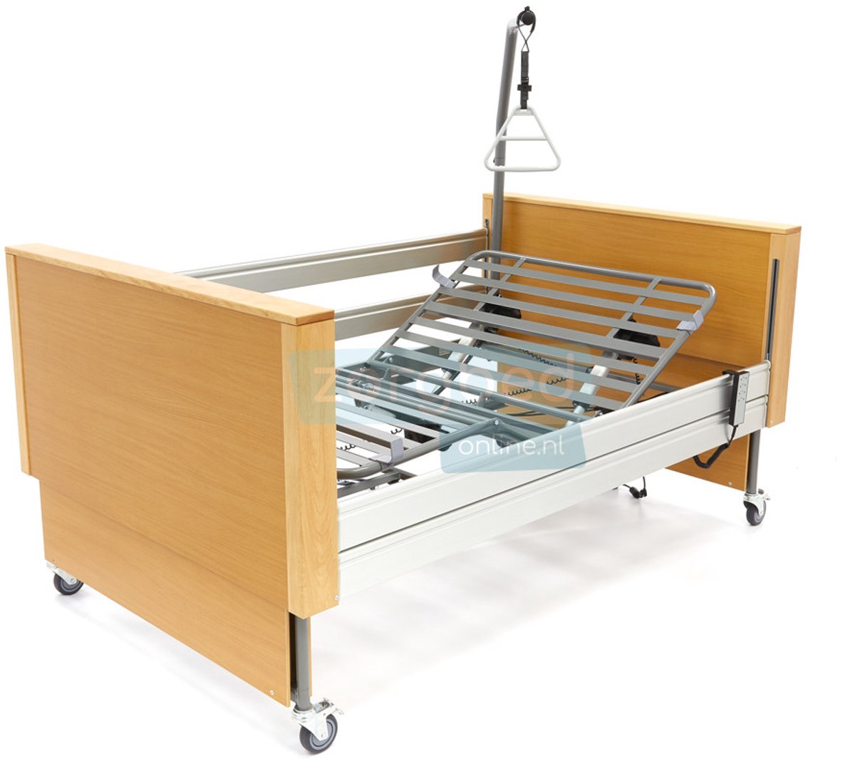 Extra Breed Hoog Laag Zorgbed 120x200 cm – ECOFIT Xtra Elektrisch Verstelbaar tot 380 kg