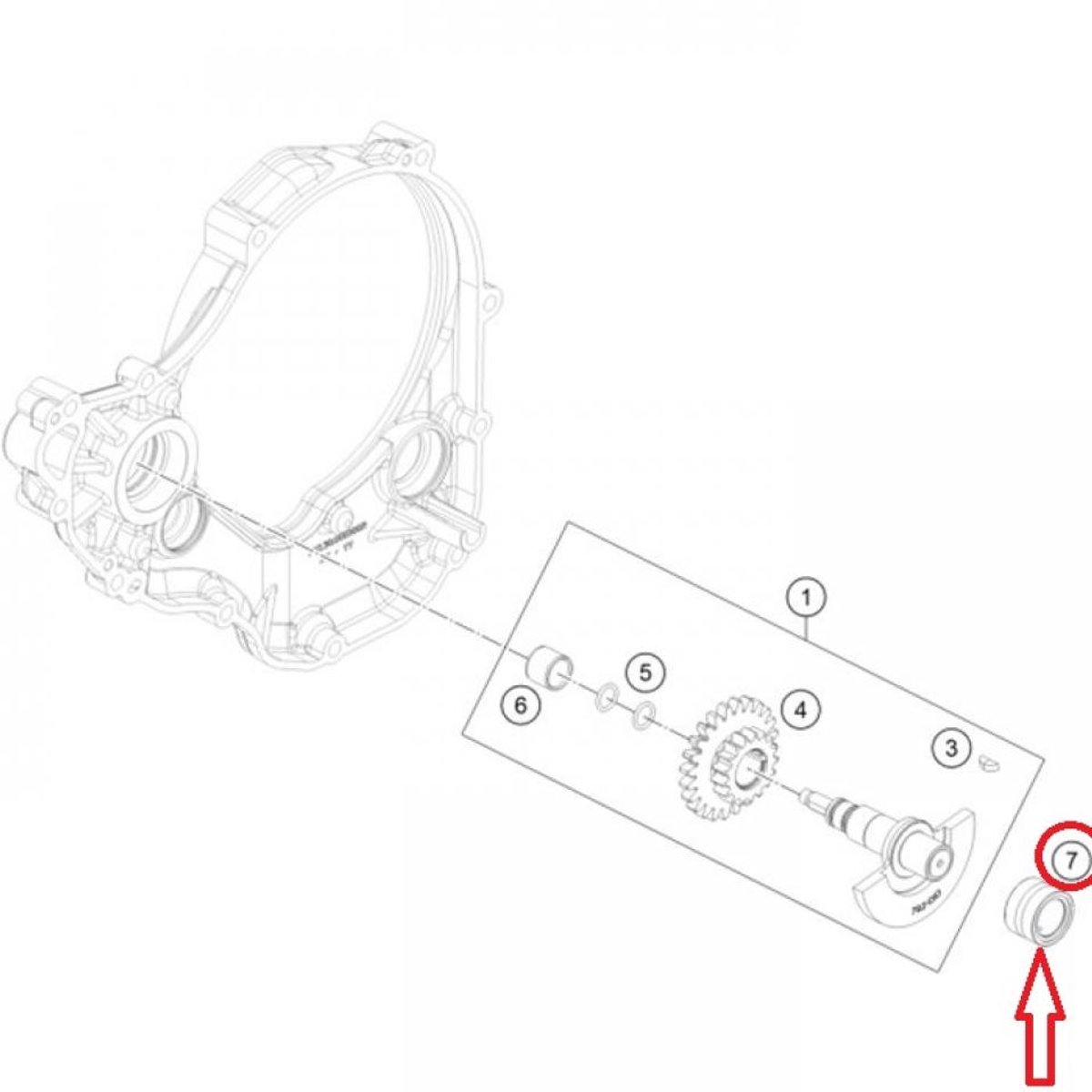 Roulement balancier équilibrage pour moto KTM 250 XC-F 77230058000 NK 16/16 Neuf