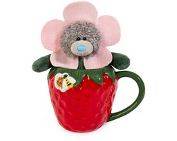Me to You Mug & Plush Strawberry Flower M5 14 cm