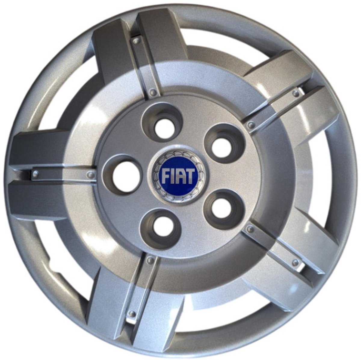 Losse Wieldop Fiat Ducato blauw 16 inch (onder wielbouten) (per stuk) camper wieldop