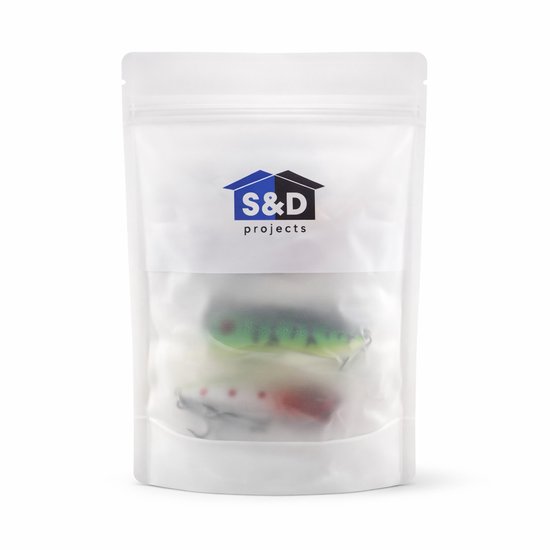 S&D - Popper Kunstaas Set 5 Stuks - Topwater Lures 7cm 11g - Voor Snoek & Roofvis van S&D — afbeelding 4