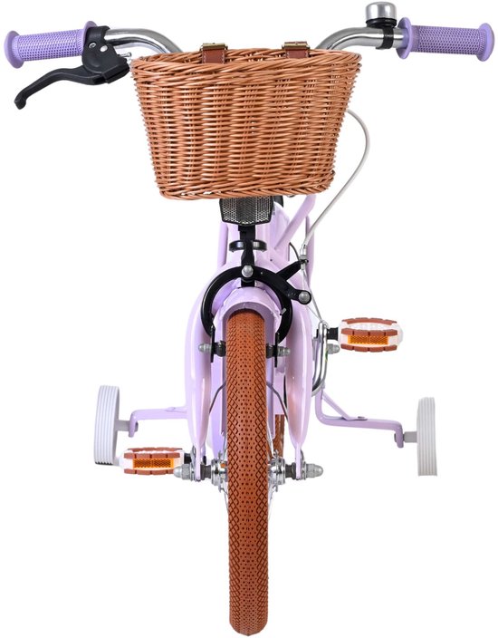 Volare Ashley Kinderfiets - Meisjes - 14 inch - Lila — afbeelding 2