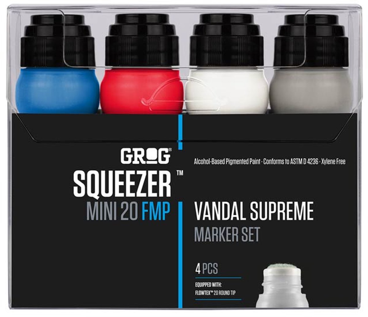 Grog Squeezer Mini 20 FMP Verfmarker Set - Vandal Supreme (4)