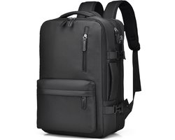 Rugzak - Laptop rugzak 16.5 inch - zwart - polyester oxford composiet stof - 31×16×44cm formaat Productbeschrijving