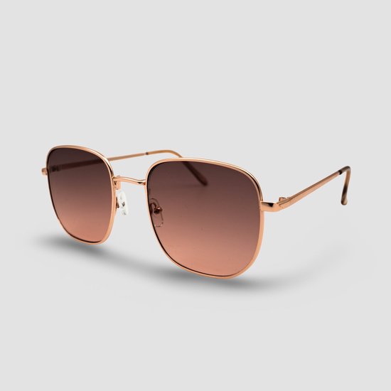 Montuurtjevoorjou - Cala Rosé Gold - Zonnebril - Dames zonnebril - Goud van Merkloos — afbeelding 3