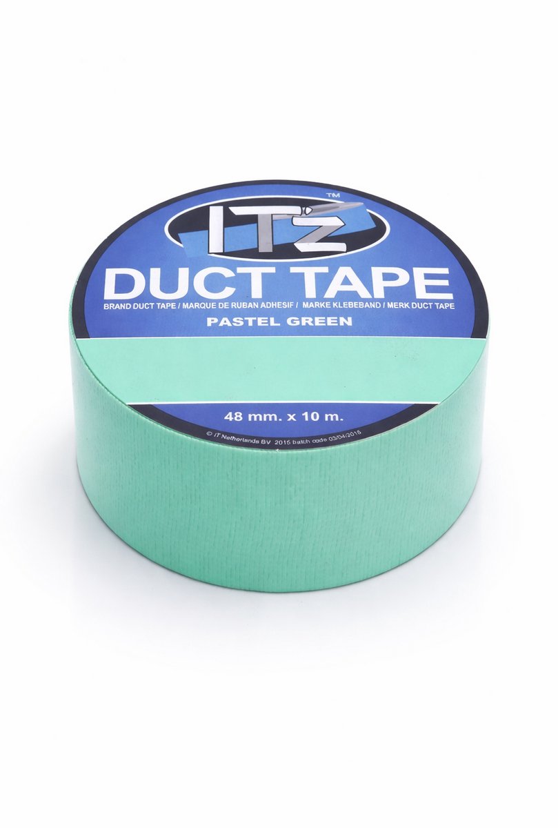 IT'z duct tape - Pastel groen - 10m