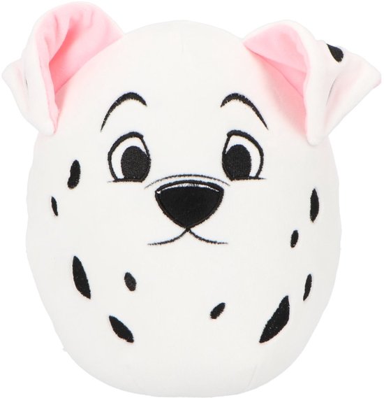 Disney Dalmatiër Squishy 22 cm - Knuffel - Zachte stof - Wit