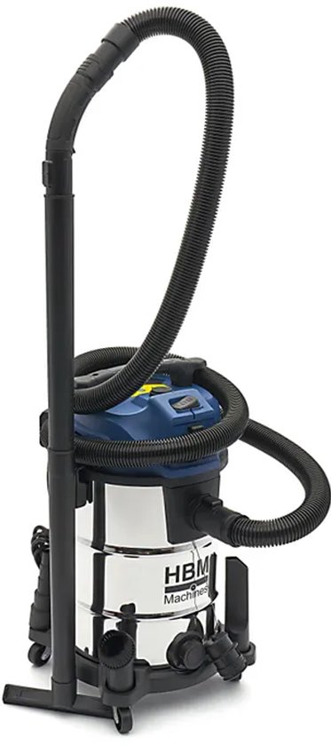 HBM Bouwstofzuiger Nat/Droog 1300 Watt 30 liter M-klasse