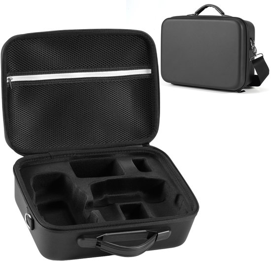 YONO Koffer geschikt voor DJI Mini 5 Pro - Tas - Opbergtas - Case - Accessoires - Zwart