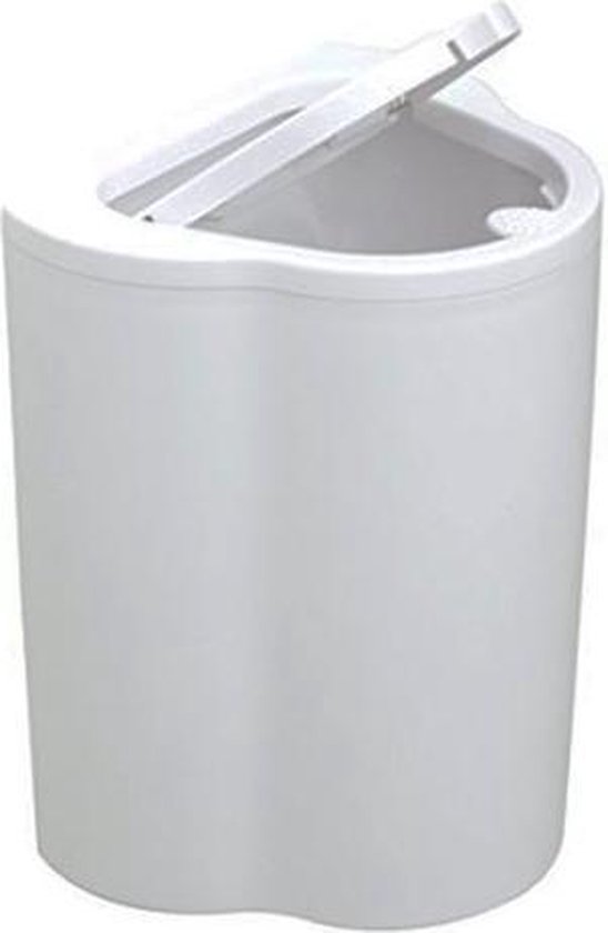 INNO Hygiene-emmer - prullenbak | 3 ltr inhoud | wit | montage zonder boren  | bol.com