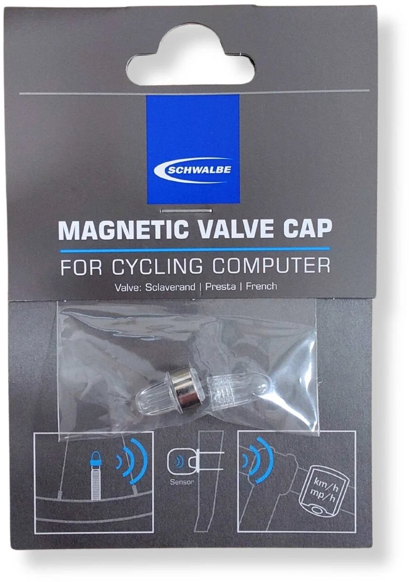 Schwalbe Magnetische ventieldop per 2 stuks