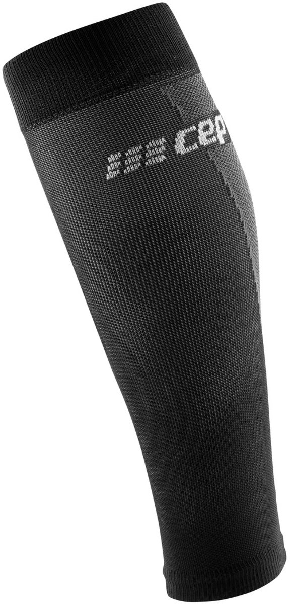 CEP | Ultralight sleeves calf | Dames | Zwart/Grijs | Maat IV | Kuitomtrek 39-44 CM