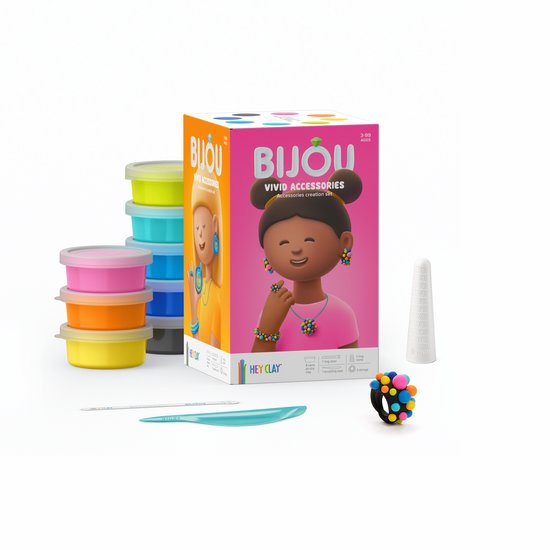 Hey Clay Bijou Vivid Combo Sieraden Set