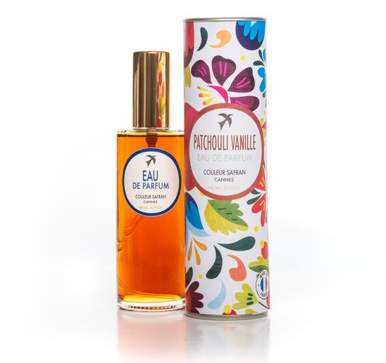Couleur Safran Parfums Patchouli Vanille Made in Grasse - Eau De Parfum 100 ml
