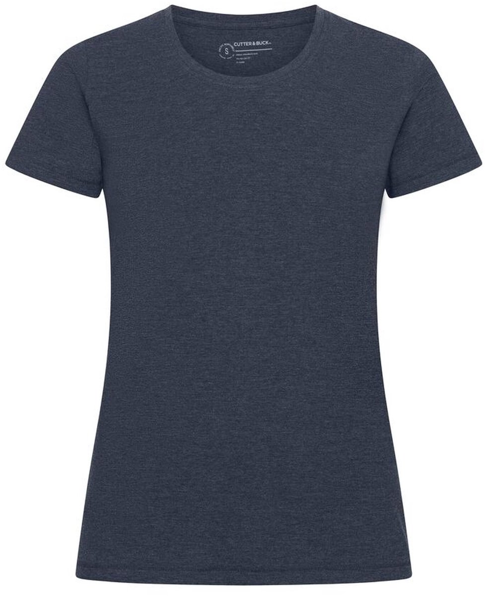 Cutter & Buck Manzanita Roundneck Dames 353409 - Navy Melange - L