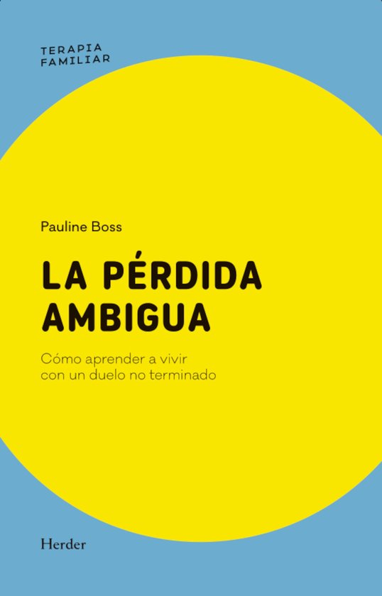 Terapia Familiar - La pérdida ambigua - cover