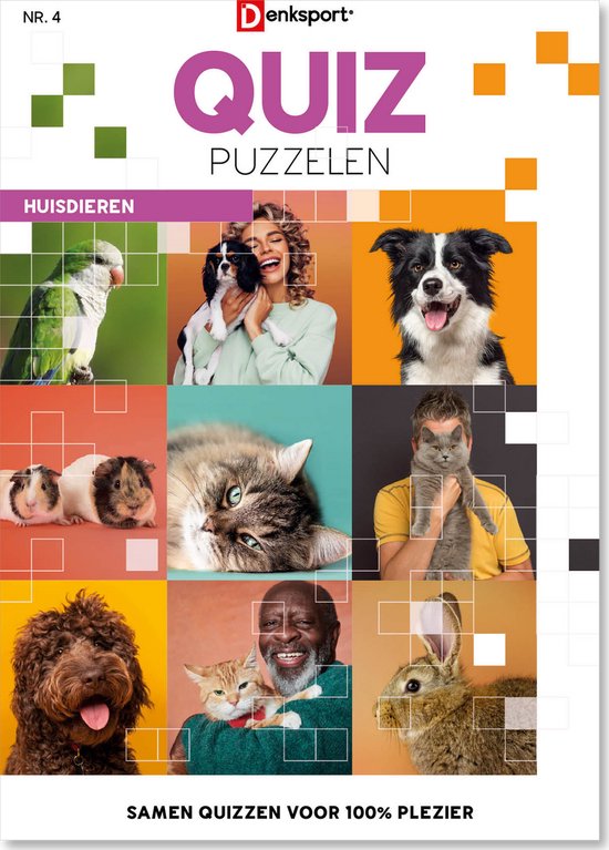 Foto: Denksport puzzelboek quiz puzzelen editie 4