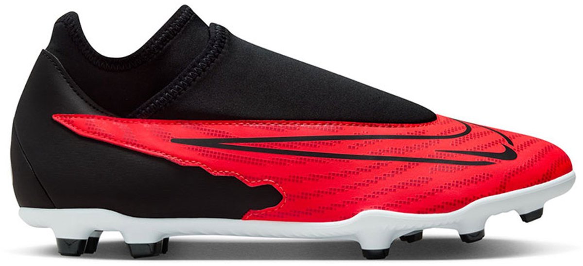 Nike Phantom GX Club - Heren - Voetbalschoen - Zwart/Rood - Maat 44.5 - Doos zonder deksel