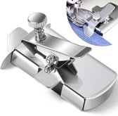 Magnetische naadgeleiding voor naaimachines, multifunctionele zoomgeleiding voor naai-accessoires met schaal, veelzijdige multifunctionele magneetmeter voor de meeste naaimachines Magnetische naadgeleiding voor naaimachines, multifunctionele zoomgeleiding voor naai-accessoires met schaal, veelzijdige multifunctionele magneetmeter voor de meeste naaimachines