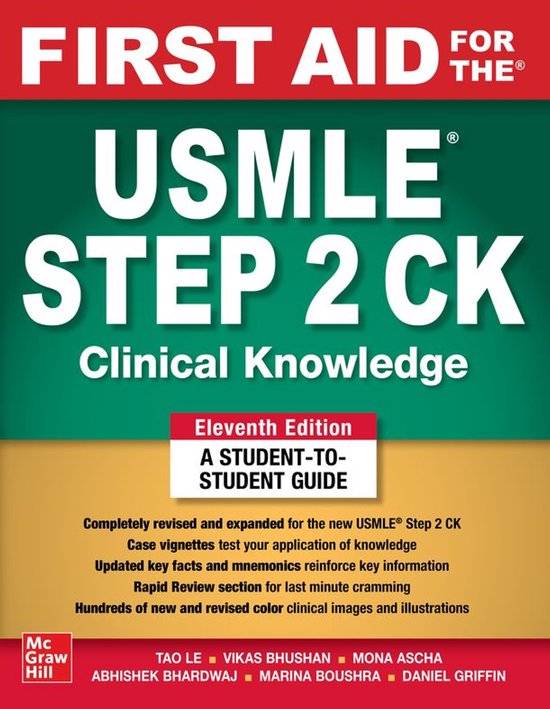 First Aid for the USMLE Step 2 CK, Eleventh Edition - cover