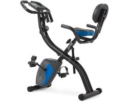 Hop-Sport HS-3010X Grix – X-Bike – Opvouwbaar 3-in-1 – Rugleuning – Hartslagmeter