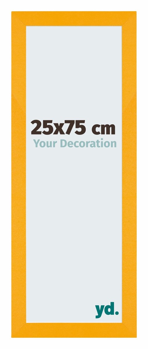 Your Decoration - Fotolijst 25x75 cm - MDF - Geel - Mura