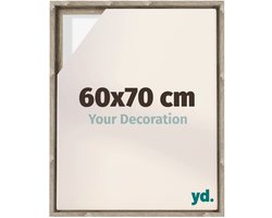 Your Decoration - Baklijst 60x70 cm - Sonoma Eiken - Baklijst voor Canvas - MDF - Lyon